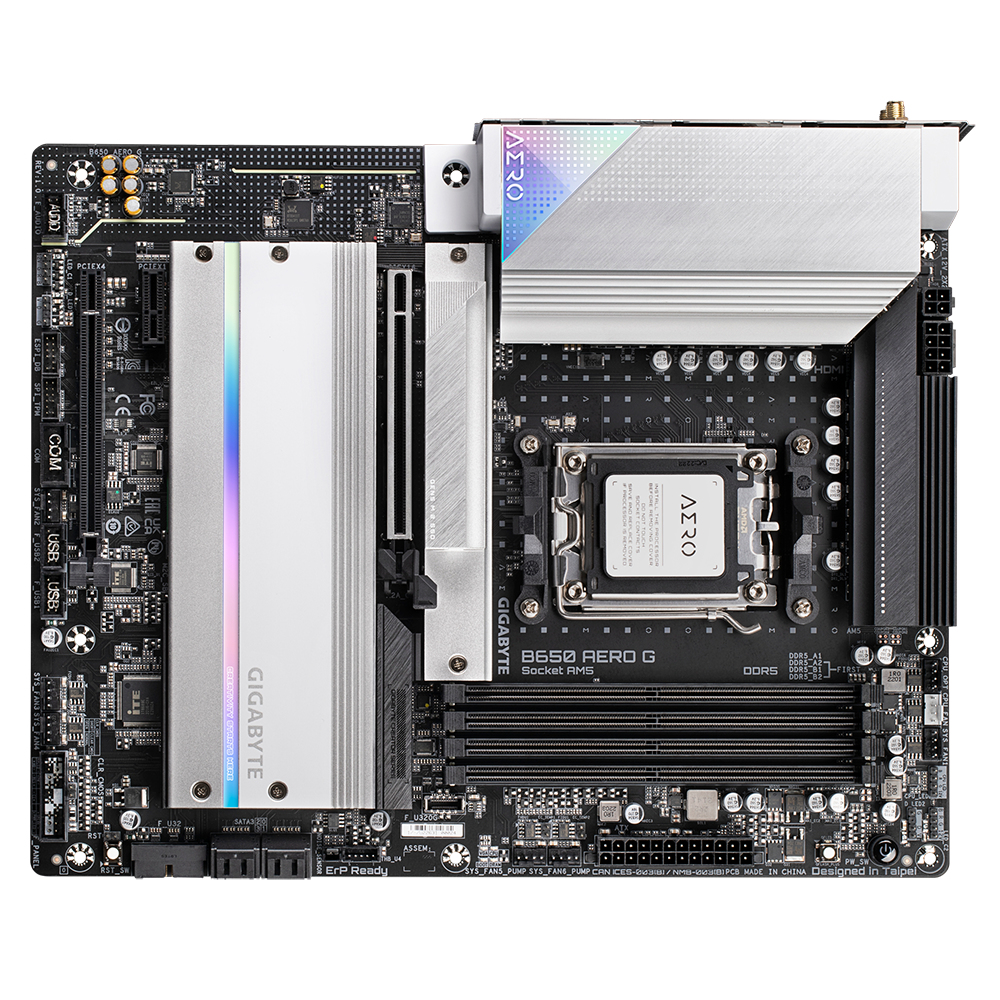 Bekijk afbeelding 3 van Gigabyte AM5 B650 AERO G - DDR5/3xM.2/DP/HDMI/µATX
